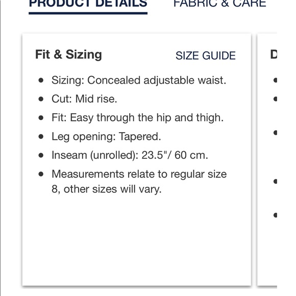 NWOT GAP Girls’ 1969 Denim (Boy-Fit) - Picture 9 of 12